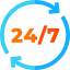 24/7 Support